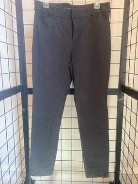 Old Navy Pixie High-Rise Pants in Charcoal Black